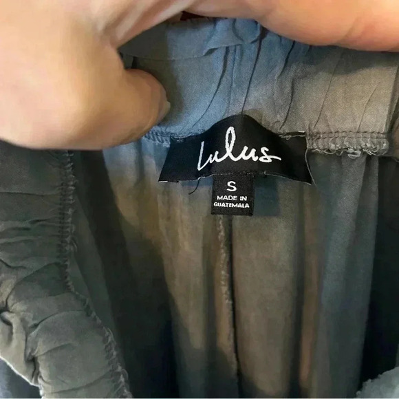 Lulus Wide-Leg Slit-Front Pants Size Small - Picture 4 of 8